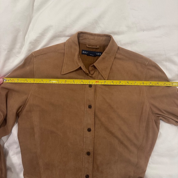 Unbelievable Rare Ralph Lauren Leather dress in excellent condition with pockets - Picture 9 of 11